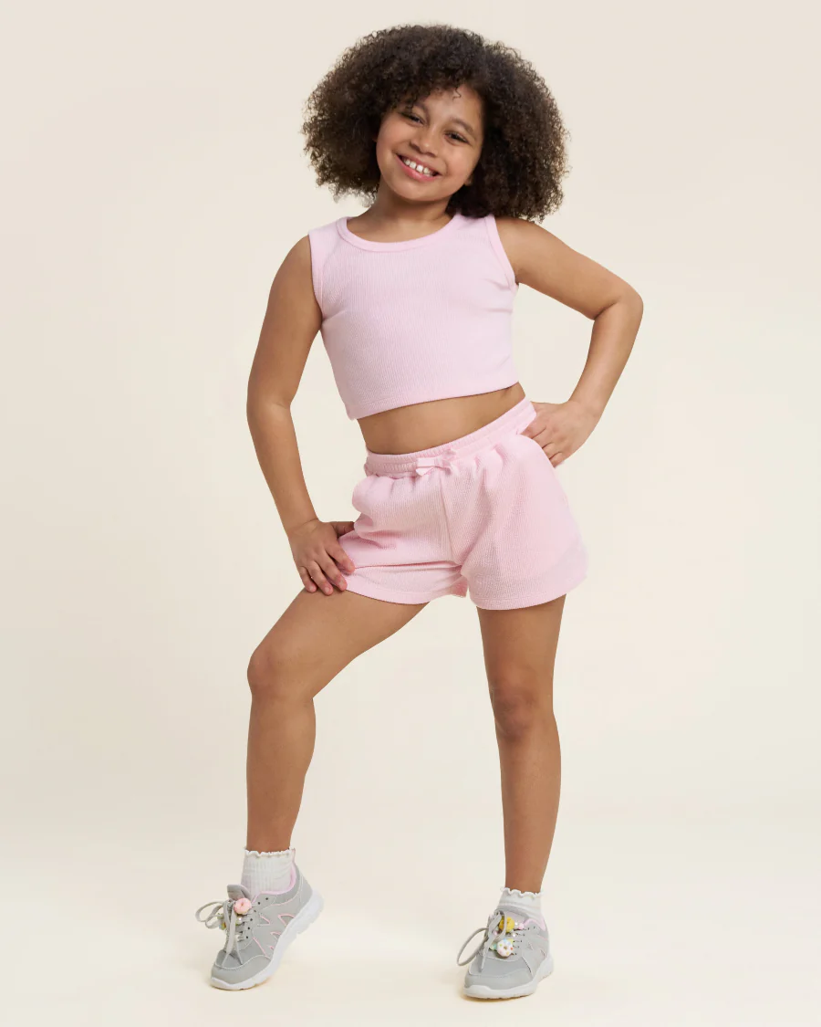 Kids Matching Summer Outfit | Cute Tank Top & Shorts Set
