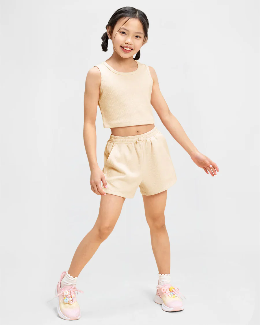 Kids Matching Summer Outfit | Cute Tank Top & Shorts Set - Image 4
