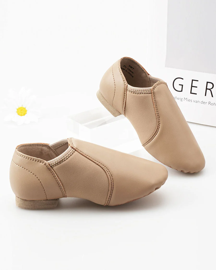 Kids Vegan Leather Jazz shoes - Image 2
