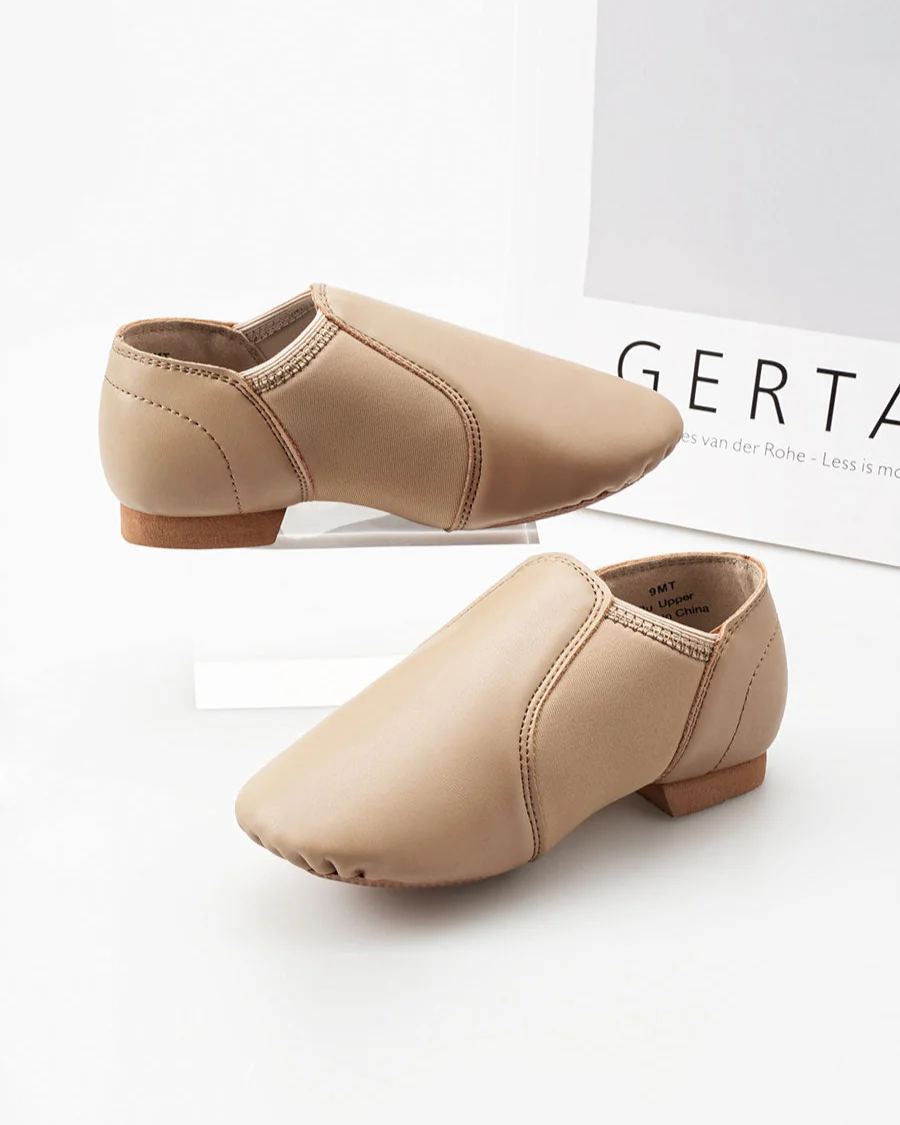 Kids Vegan Leather Jazz shoes - Image 3