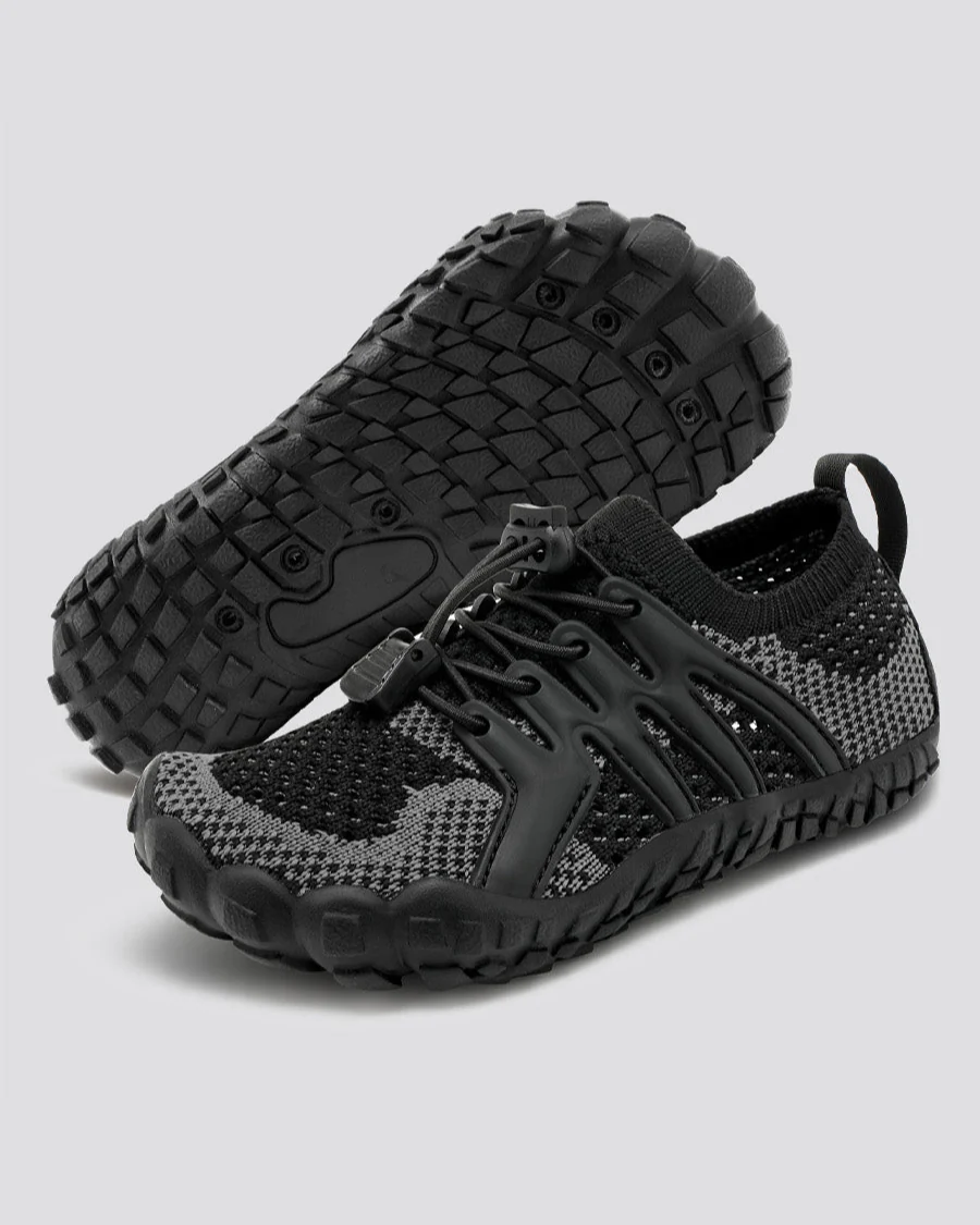 Kids AquaKnit Free-Toe Guarded Lace Water Shoes