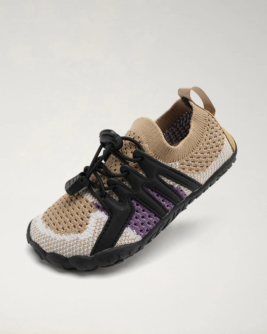 Kids AquaKnit Free-Toe Guarded Lace Water Shoes - Image 4