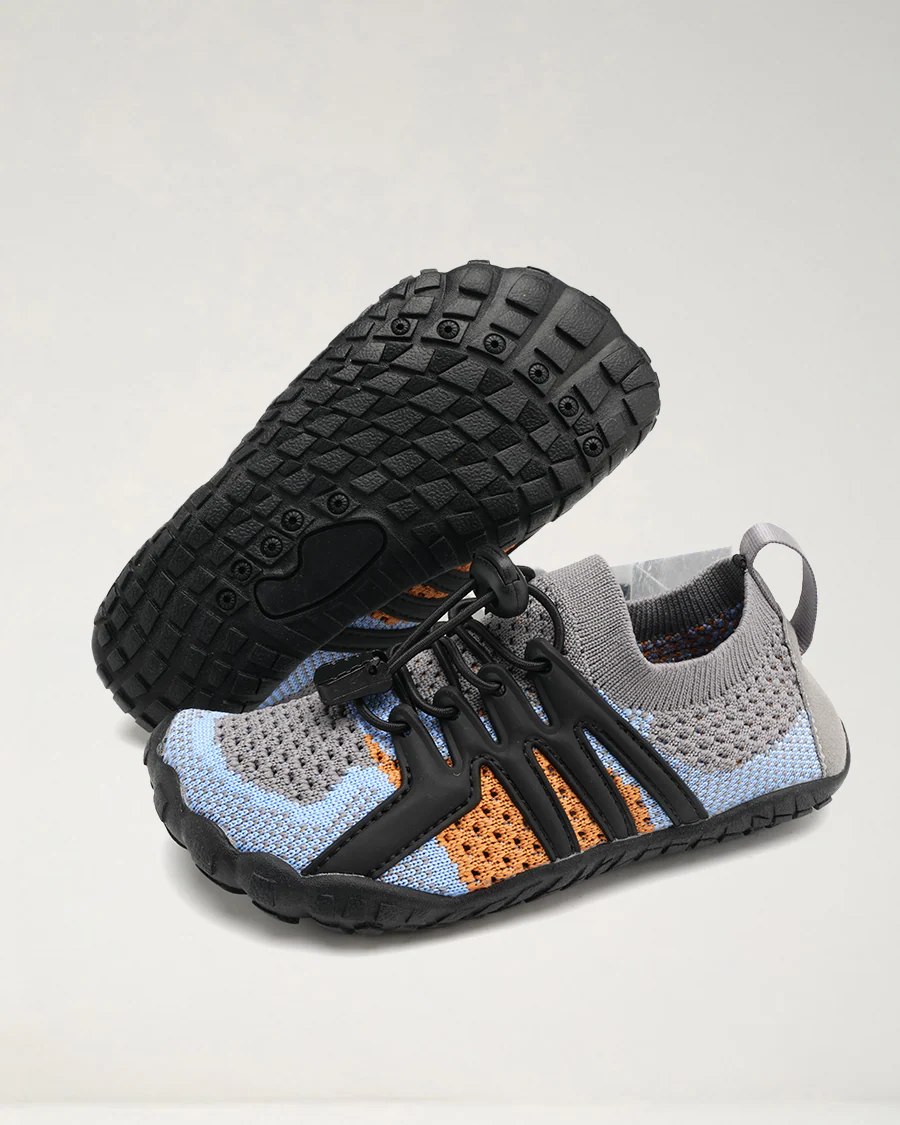 Kids AquaKnit Free-Toe Guarded Lace Water Shoes - Image 3