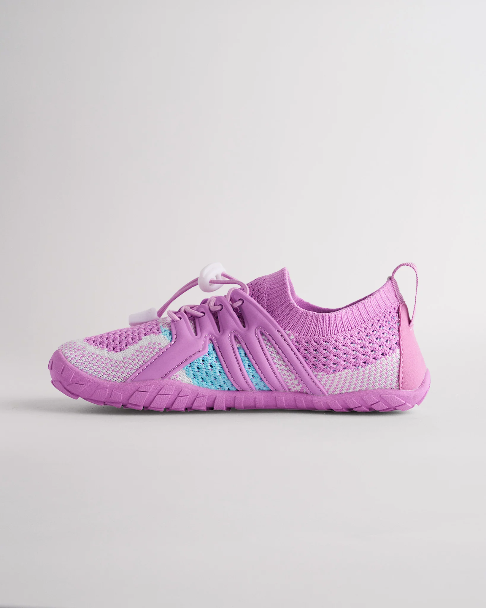 Kids AquaKnit Free-Toe Guarded Lace Water Shoes - Image 2
