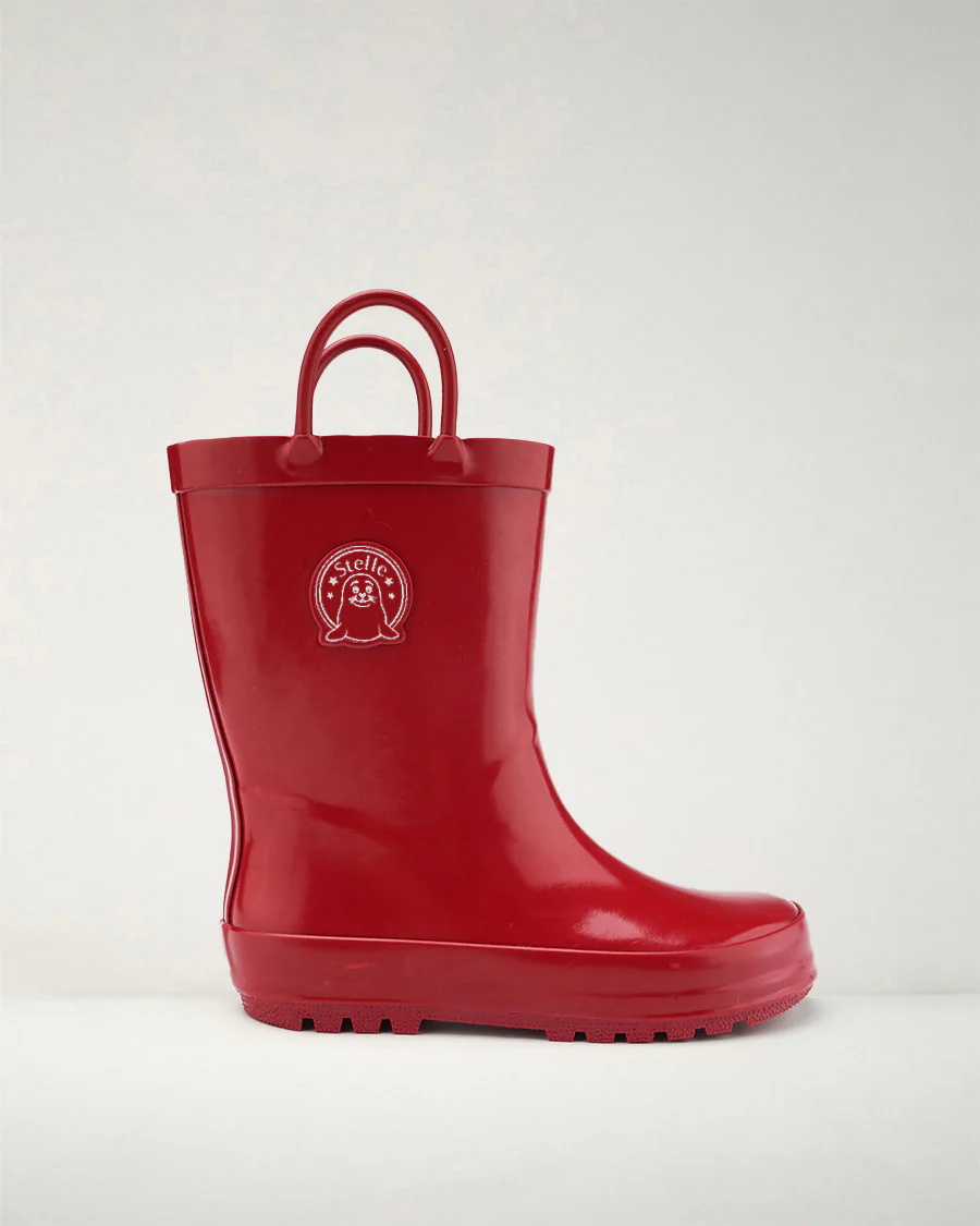 Make A Splash Kids Rubber Rain Boots