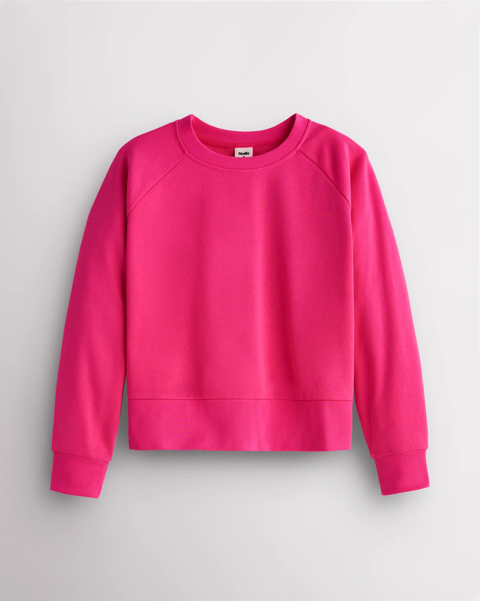 Raglan Sleeve Crewneck Sweatshirt