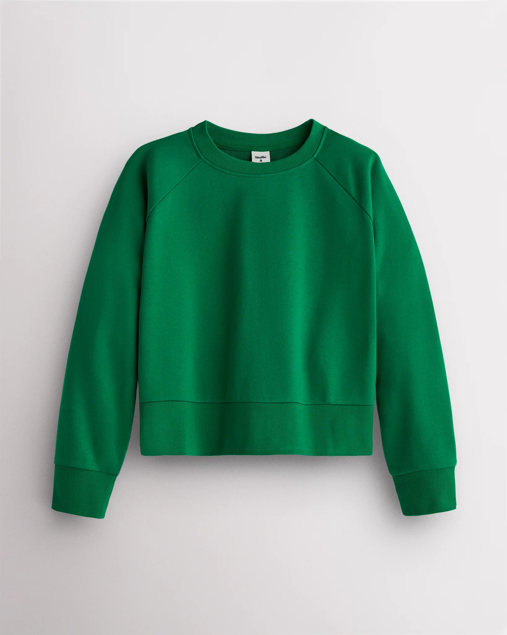 Raglan Sleeve Crewneck Sweatshirt