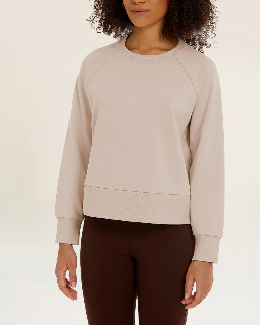 Raglan Sleeve Crewneck Sweatshirt - Image 2