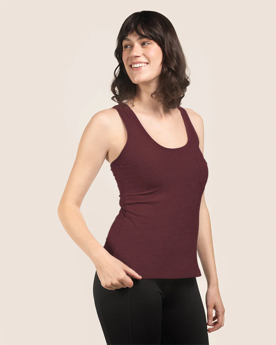 Cloud Essential Round-Neck Racerback Top