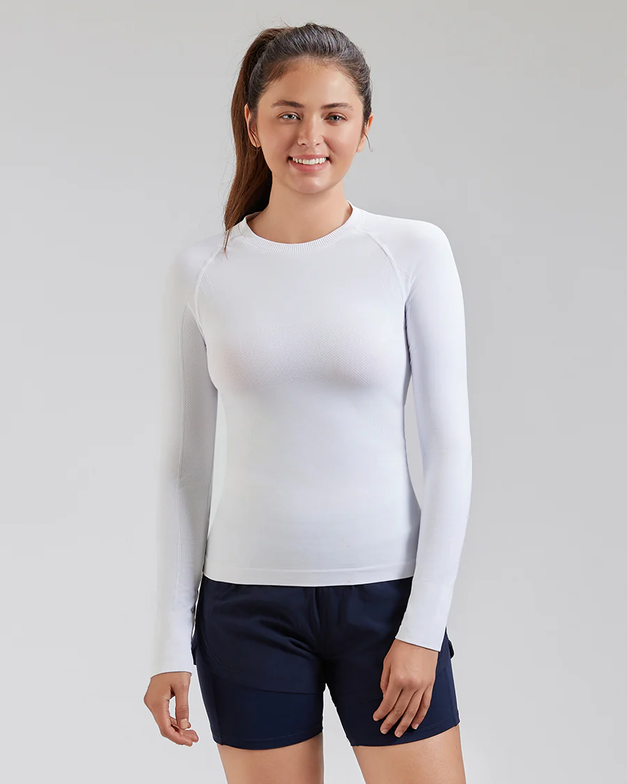 Seamless Long Sleeve Tops (Thumb Hole)