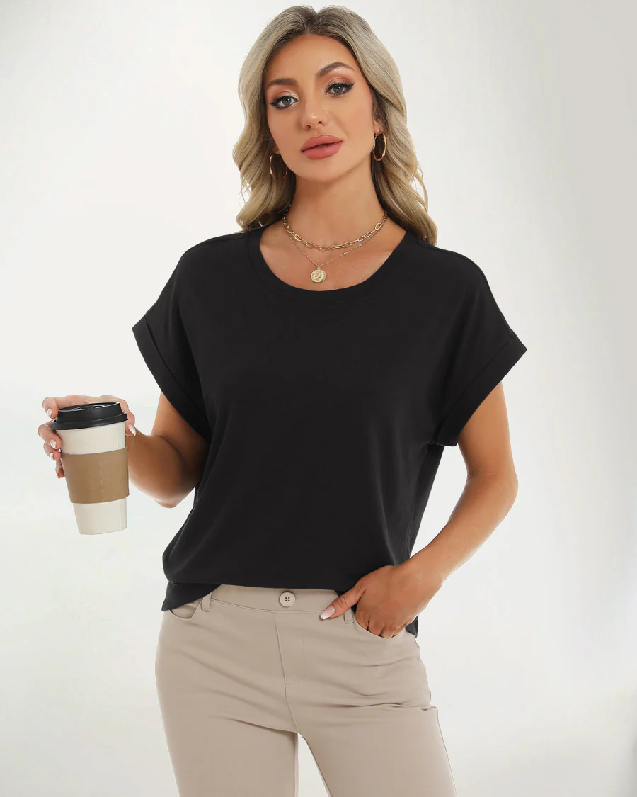Short-Sleeve Oversized T-shirt - Image 3
