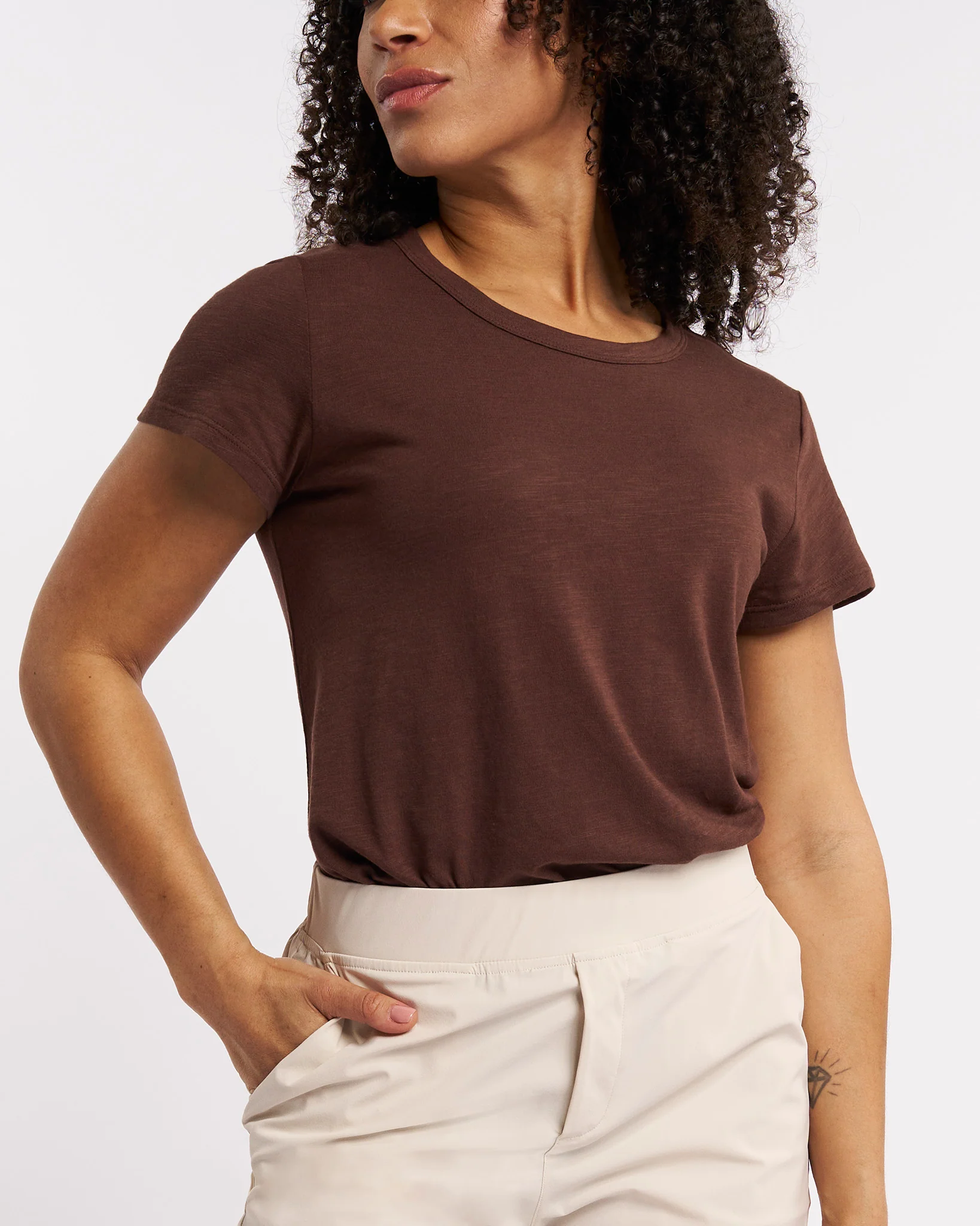 Soft Cotton Slub T-Shirt