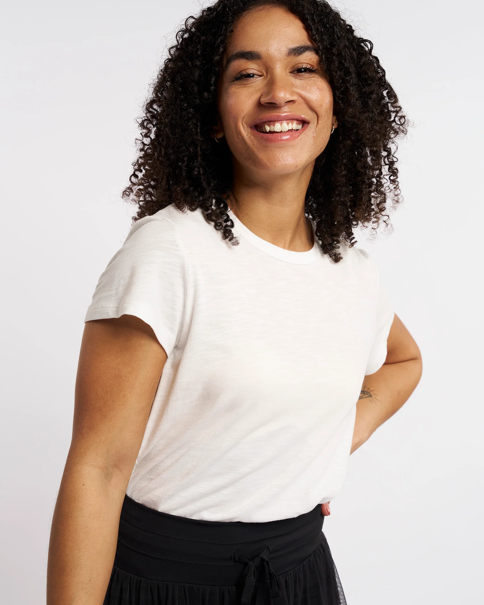 Soft Cotton Slub T-Shirt