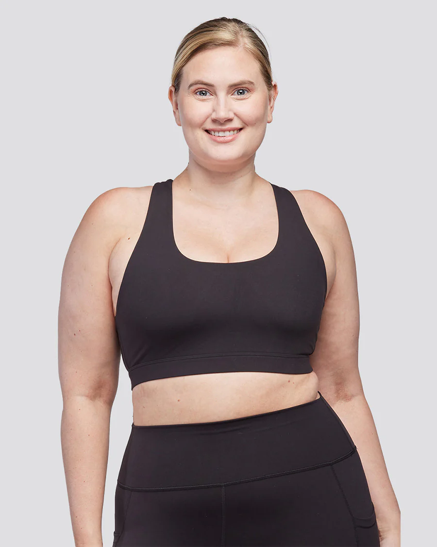 SoftLuxe Cross Back Sports Bra