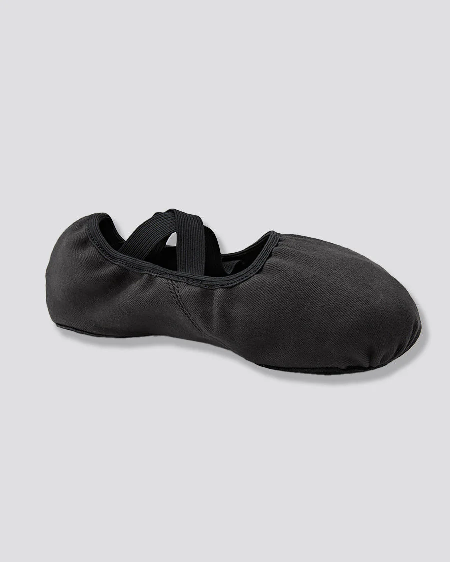 Adults Stretch Canvas Split Sole Ballet Shoes - Image 4