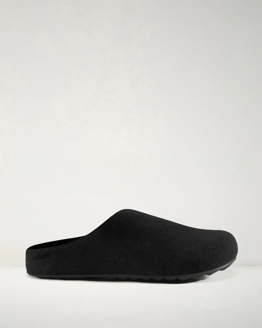 Suede Slip-On Clogs