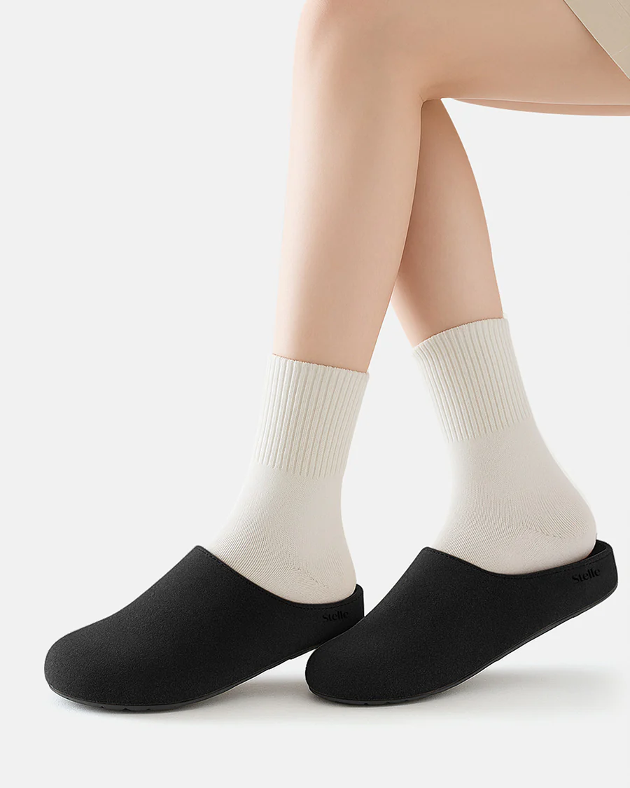 Suede Slip-On Clogs - Image 3