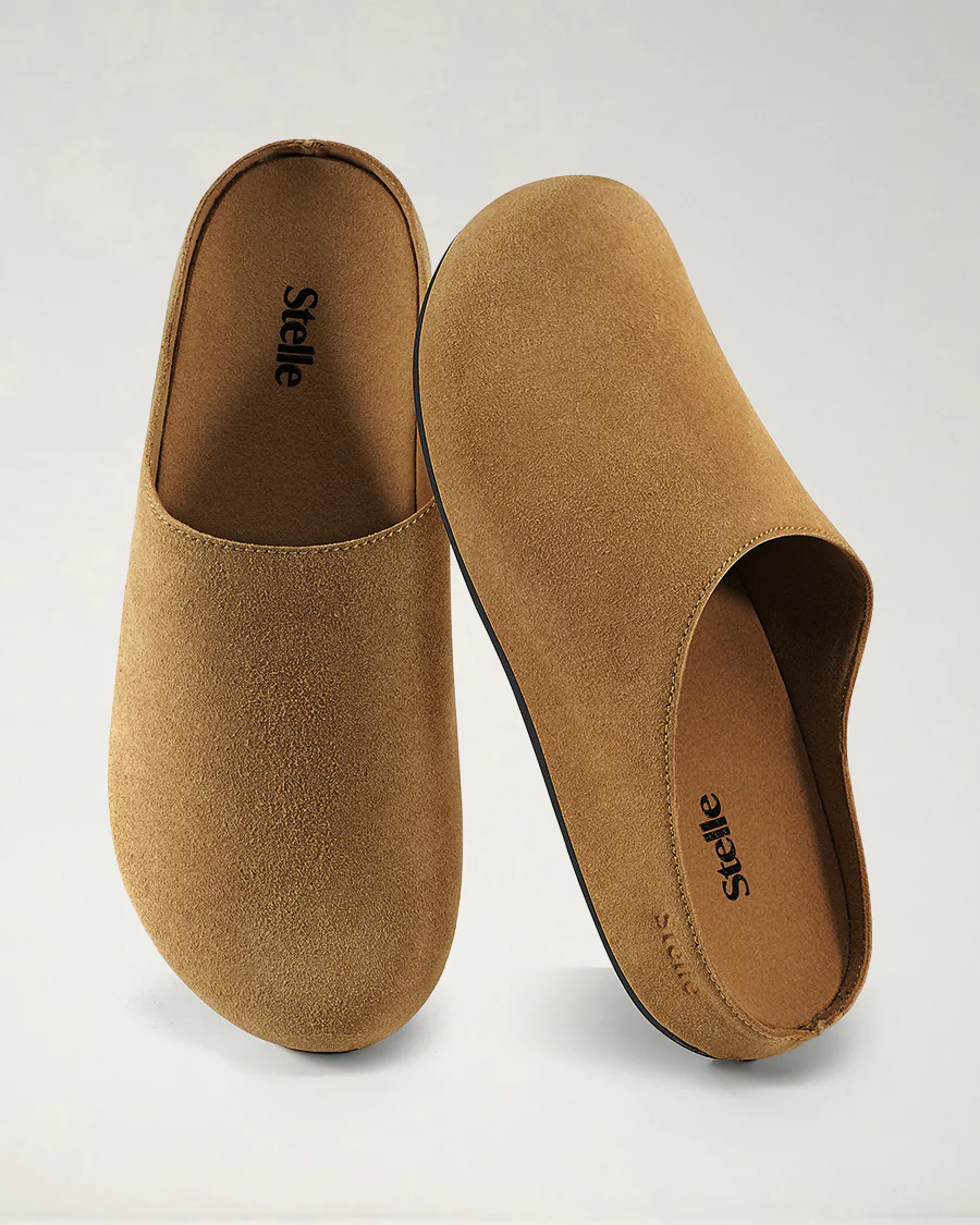 Suede Slip-On Clogs - Image 3