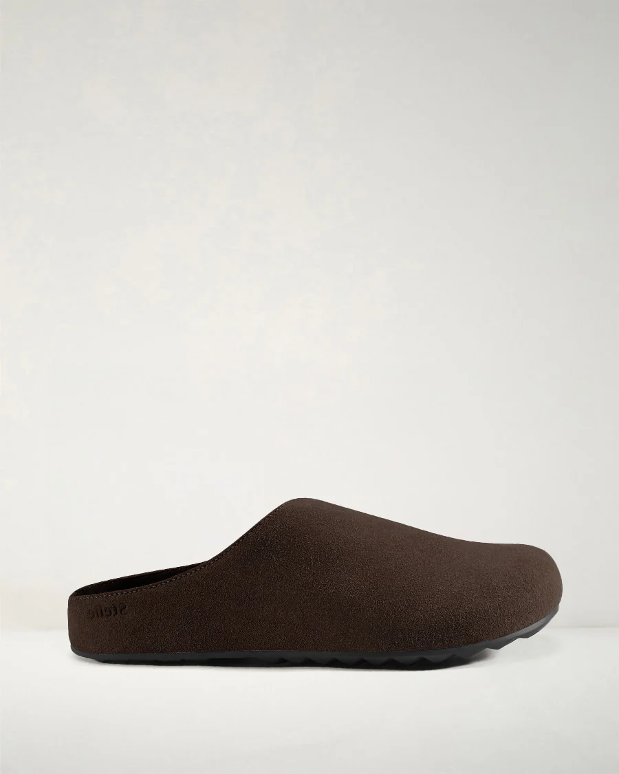 Suede Slip-On Clogs
