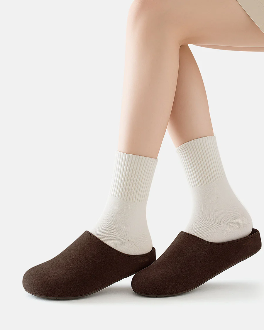 Suede Slip-On Clogs - Image 3