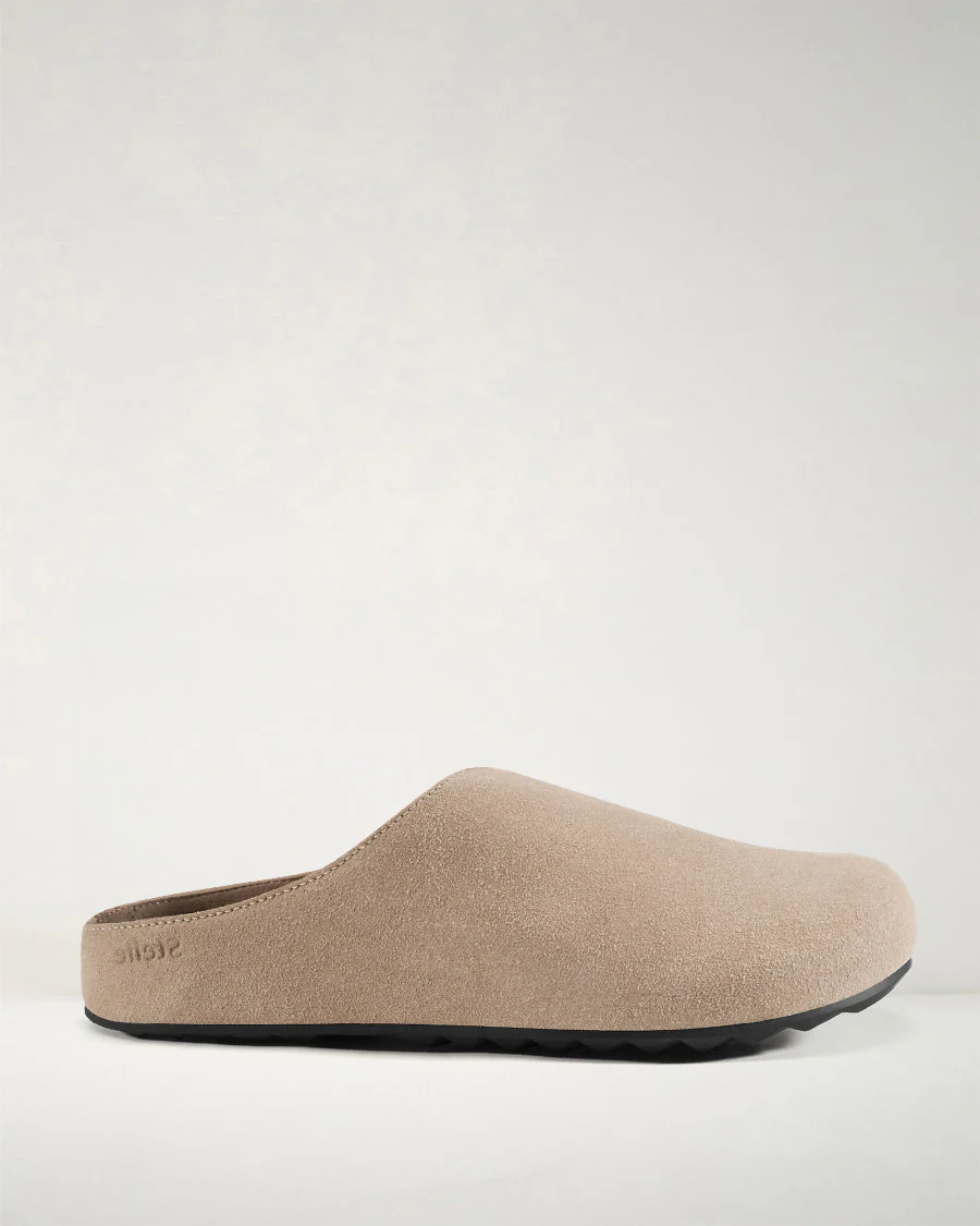 Suede Slip-On Clogs
