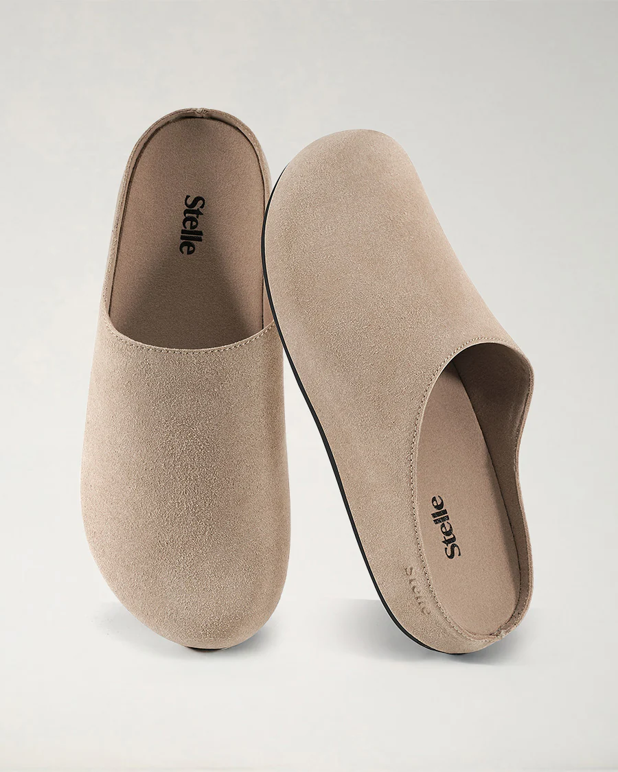 Suede Slip-On Clogs - Image 2