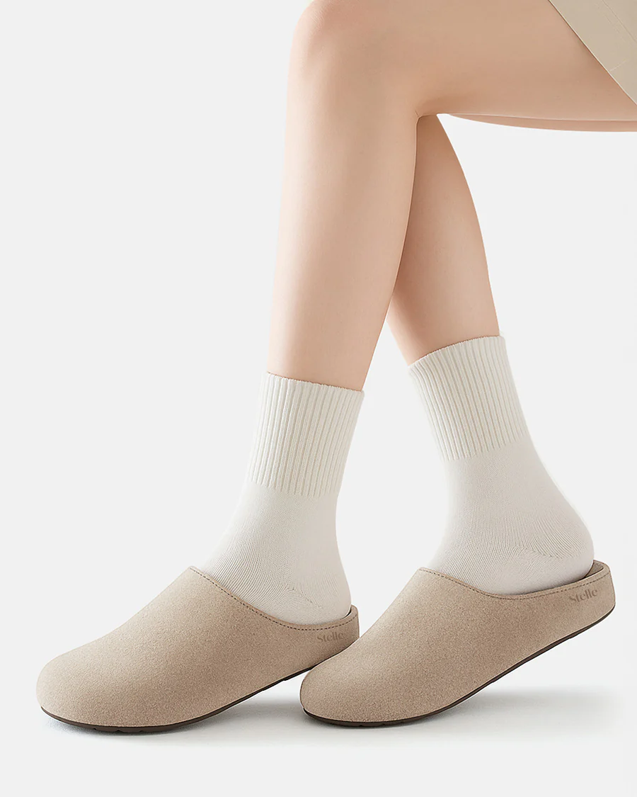 Suede Slip-On Clogs - Image 3
