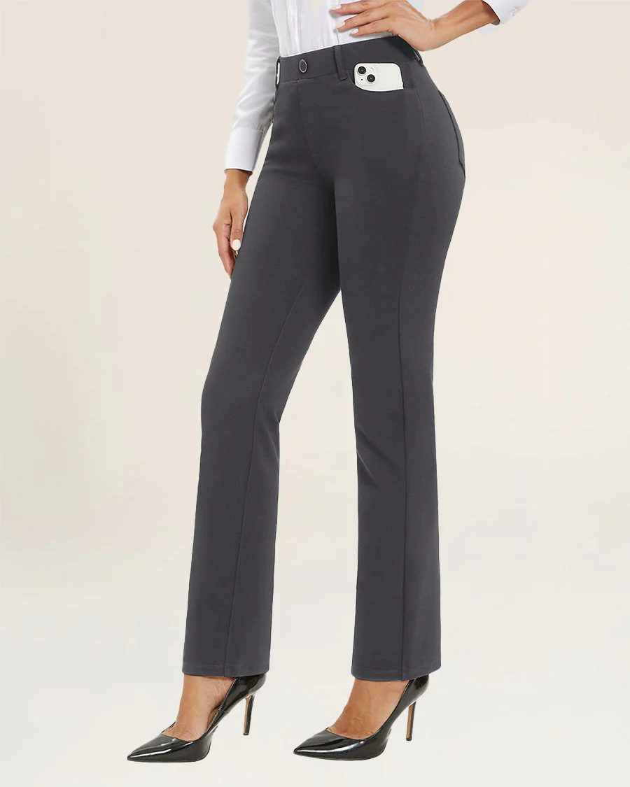 Women Business Casual Work Pants | Straight 30''