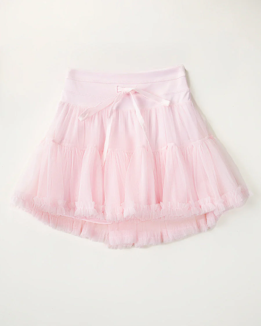 Layered Tennis Skort | Elegant High-Waisted Cake Skirt with Hidden Shorts - Image 6