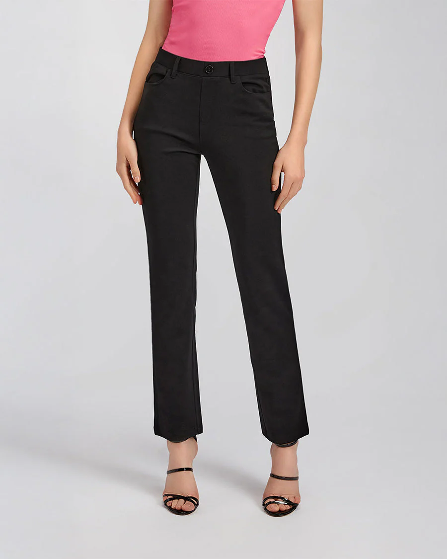 Women Business Casual Work Pants | Straight 30'' - Image 2