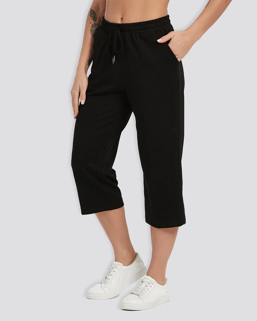 Cotton Capri Sweatpants