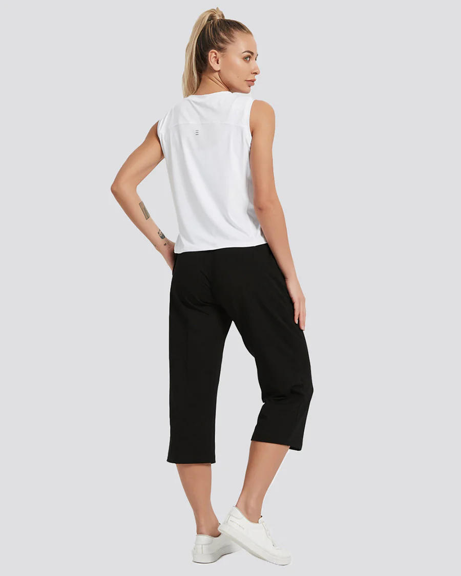 Cotton Capri Sweatpants - Image 2