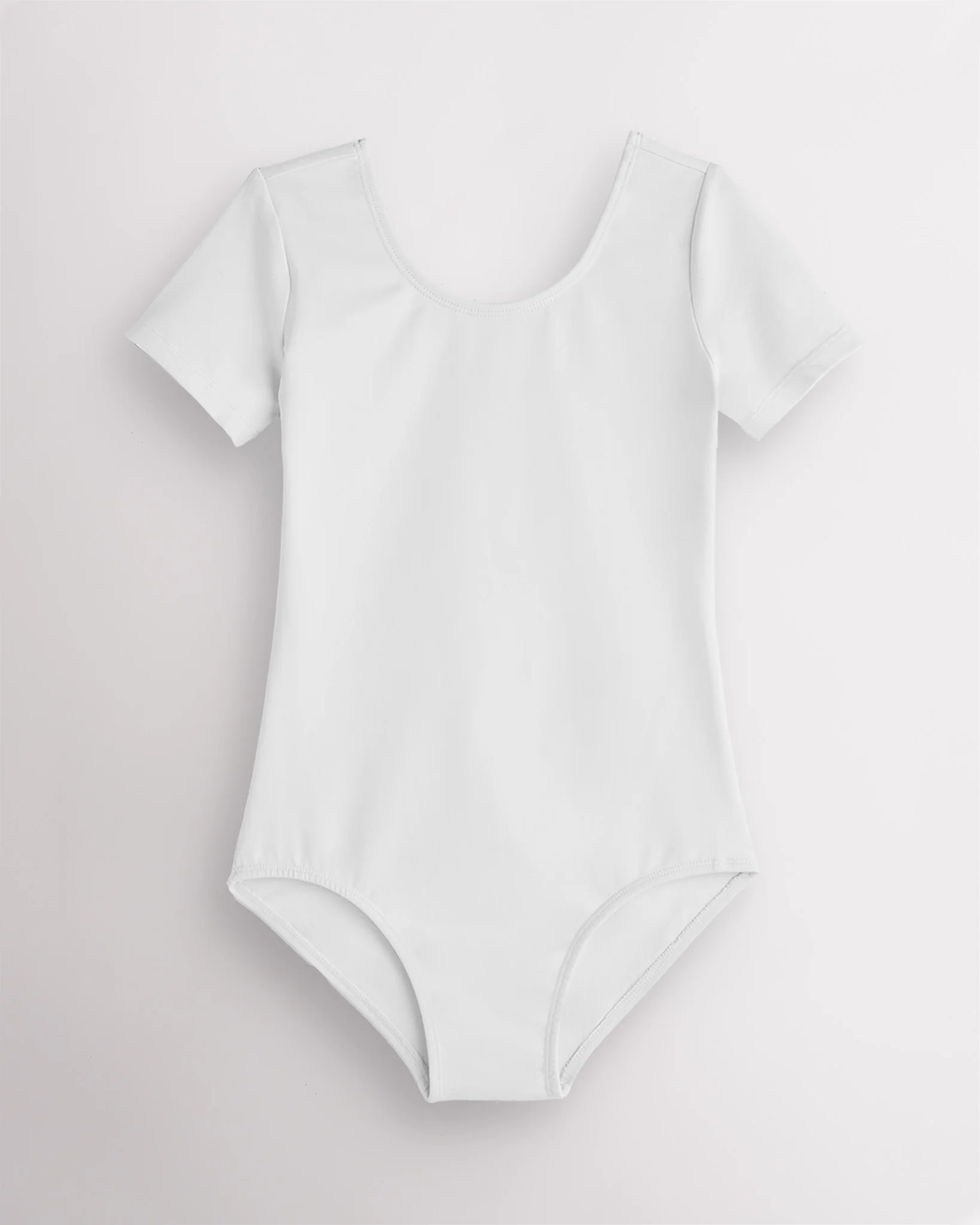 Basic Short-Sleeve Performance Leotard