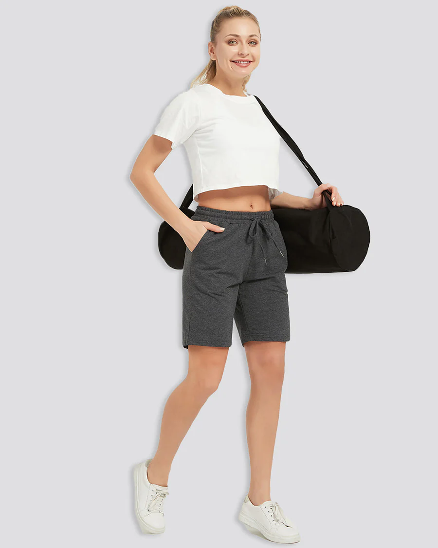 Cotton Sweat Shorts 7" - Image 3