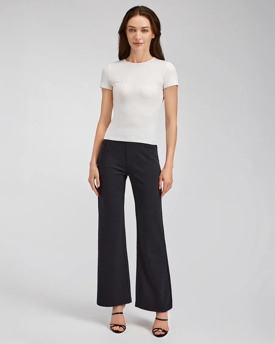 Women Classic Dress Pant | Wide 31'' - Image 3