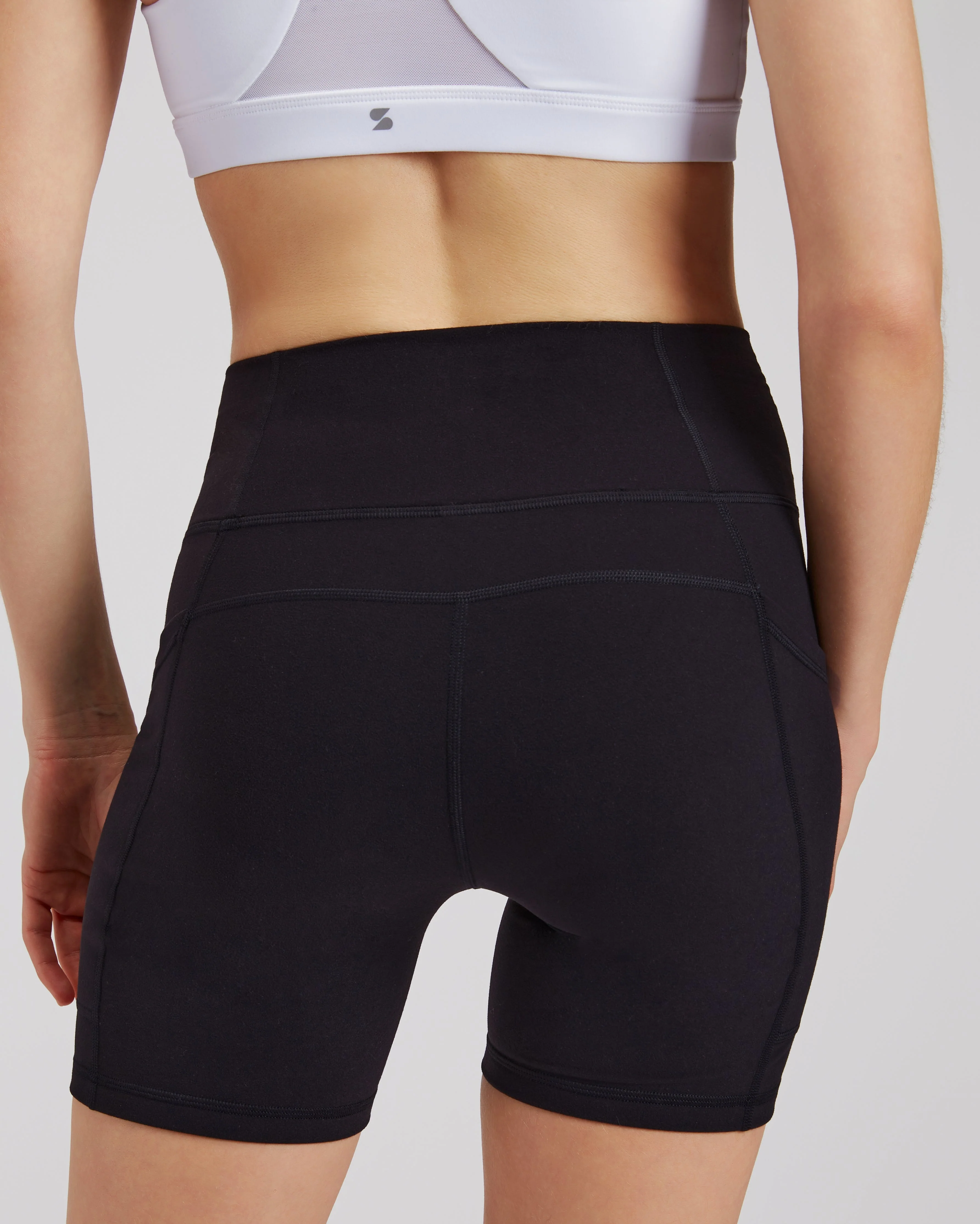 SoftLuxe Yoga Shorts with Pockets - Image 2