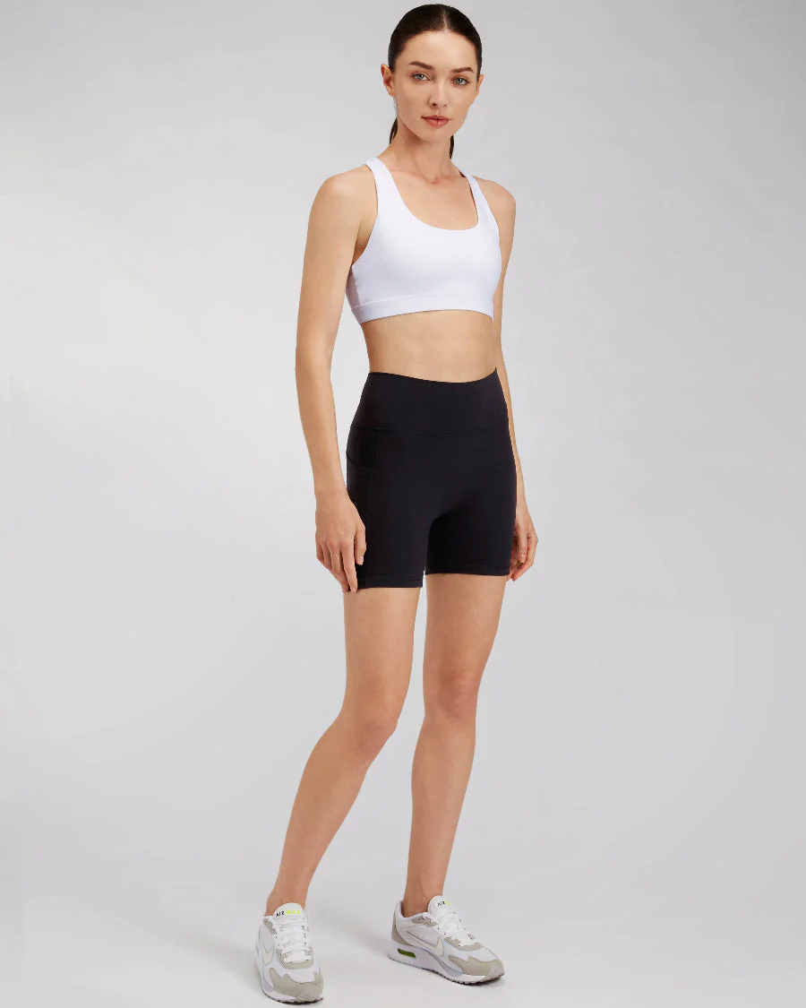 SoftLuxe Yoga Shorts with Pockets - Image 5