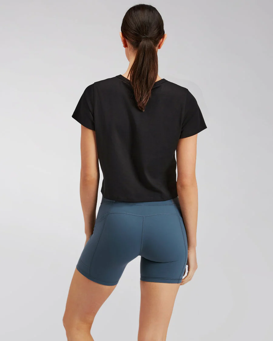 SoftLuxe Yoga Shorts with Pockets - Image 2