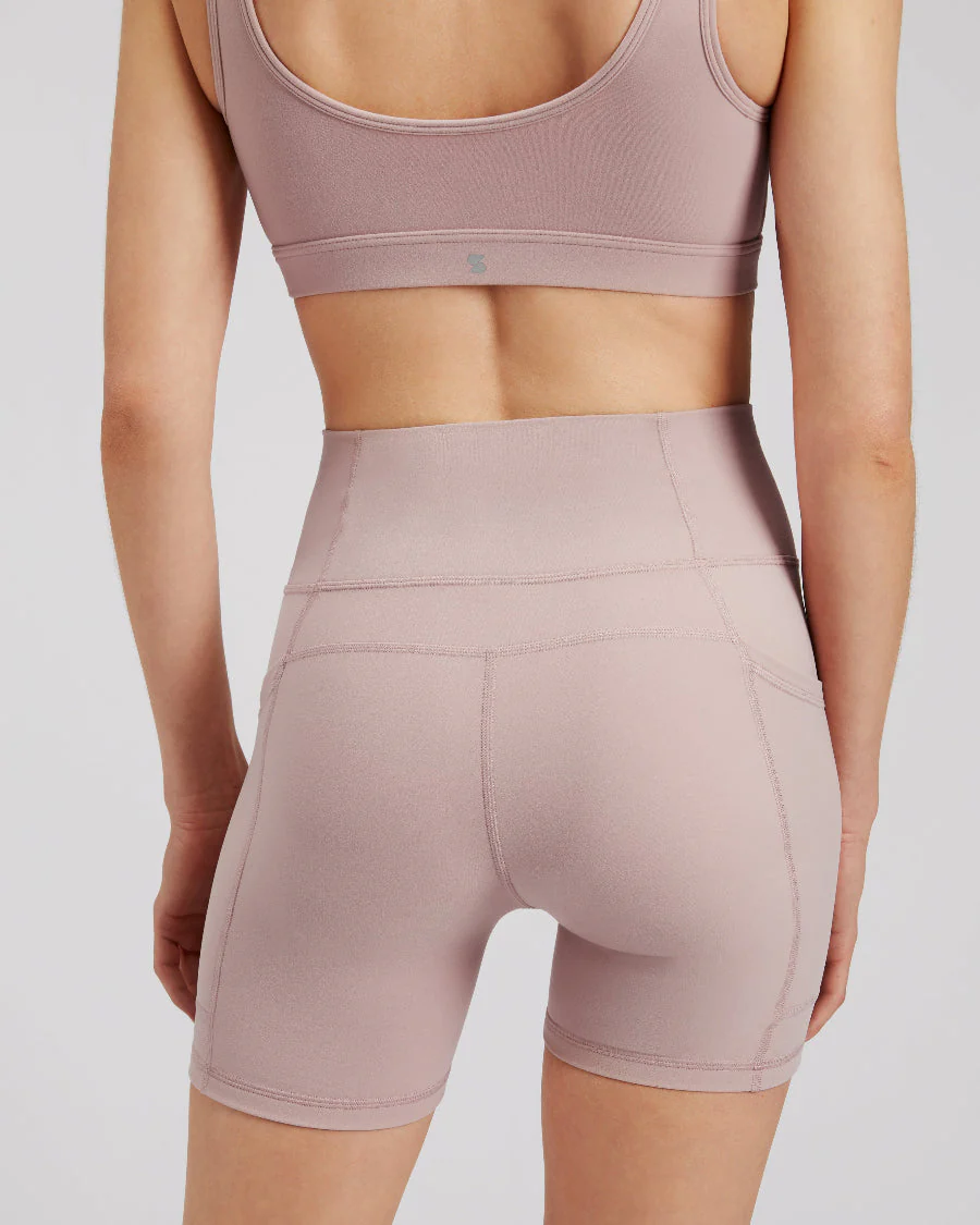 SoftLuxe Yoga Shorts with Pockets - Image 2