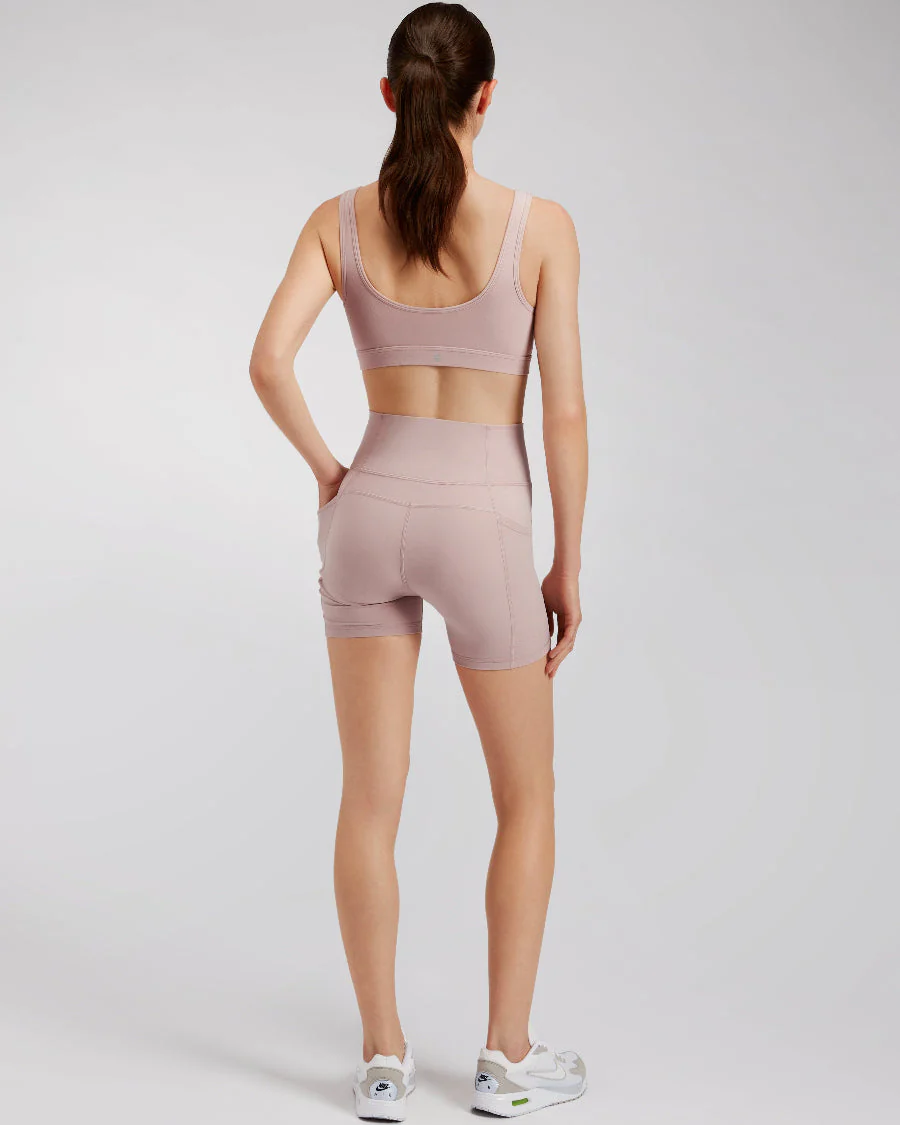 SoftLuxe Yoga Shorts with Pockets - Image 5