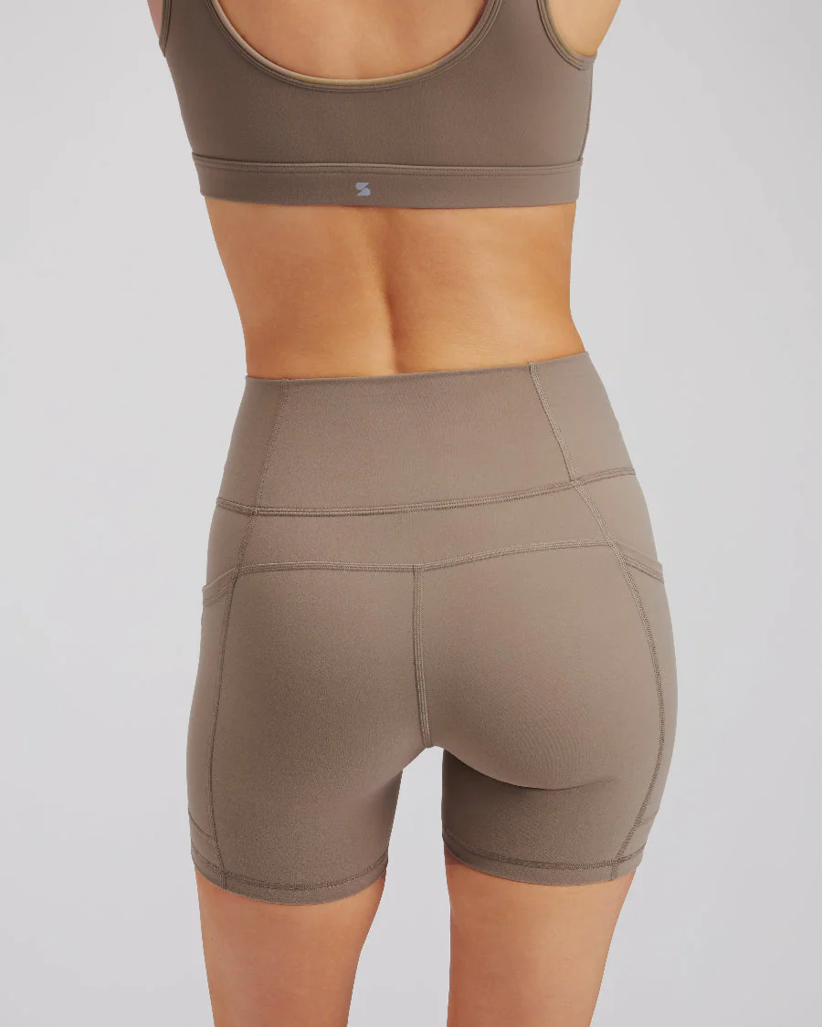 SoftLuxe Yoga Shorts with Pockets - Image 2