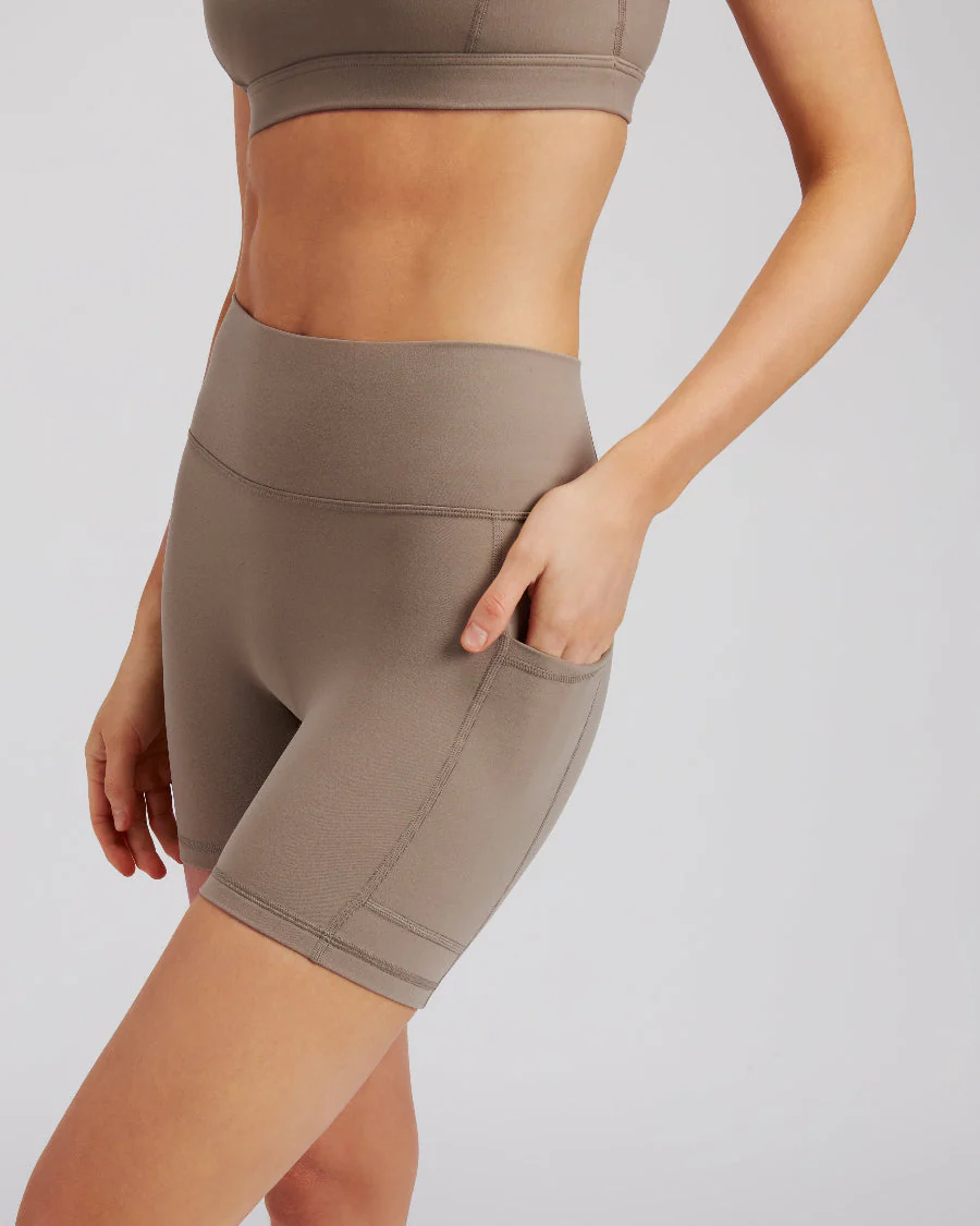 SoftLuxe Yoga Shorts with Pockets - Image 3