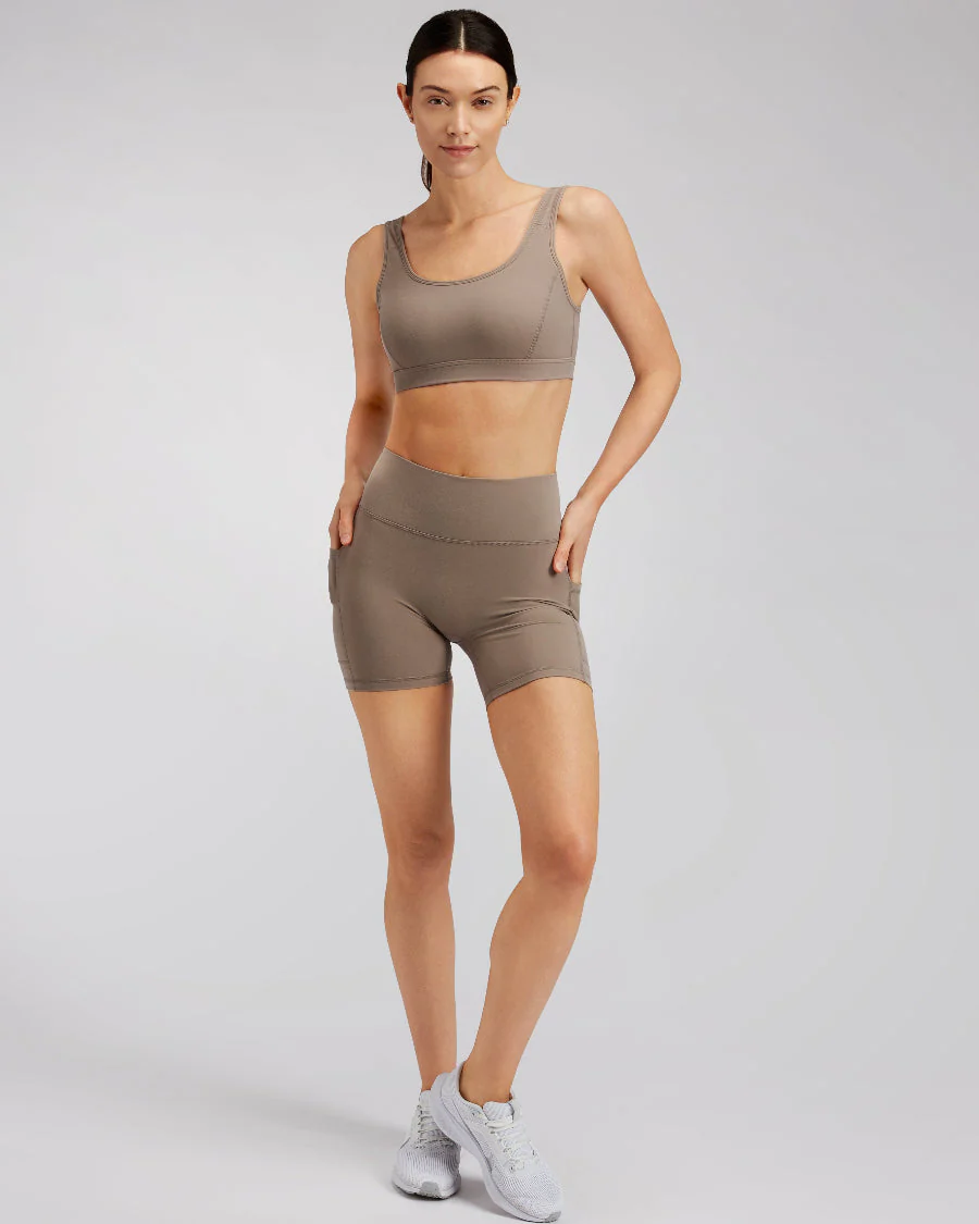 SoftLuxe Yoga Shorts with Pockets - Image 4