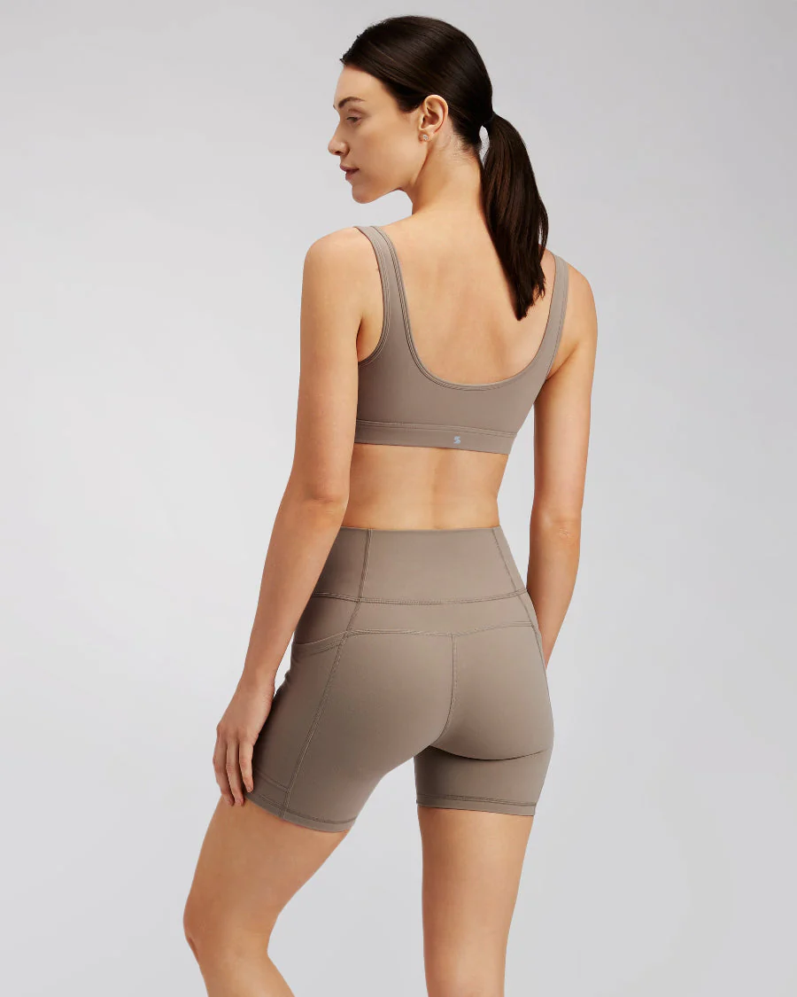 SoftLuxe Yoga Shorts with Pockets - Image 5